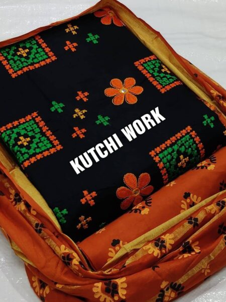 Kutchi Embroidery Dress Material