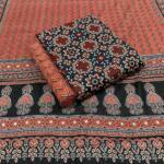 Ajrakh Print Dress Material