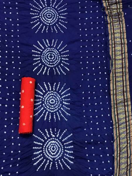 Colors Collection Bandhani Dress Material