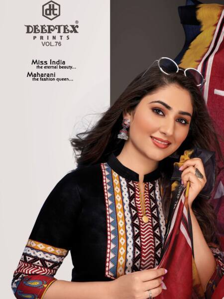 Deeptex Dress Material Miss India Vol 76